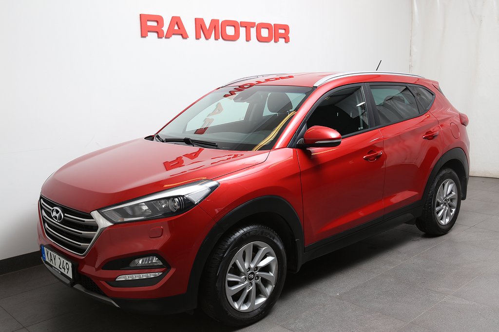 Hyundai Tucson 1,7 CRDi Comfort 1ägare Motorv Dragkrok 2016