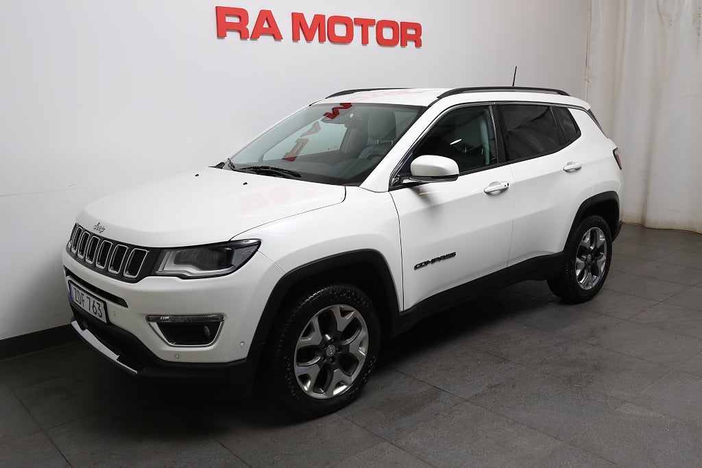Jeep Compass 1,4 170hk Limited 4WD Aut Motorv 1års Garanti 2018