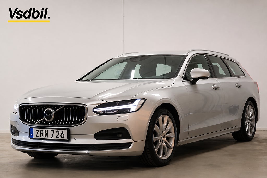 Volvo V90 D4 AWD AUT FACELIFT H/K KAMERA COCKPIT CARPLAY VÄRMARE 