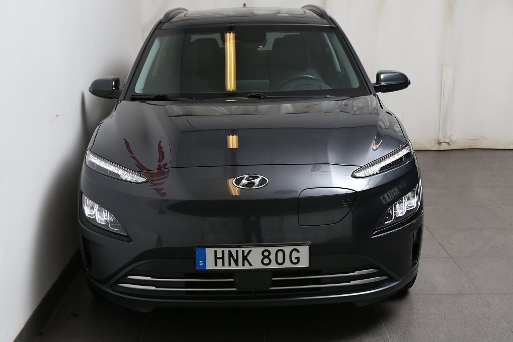 Hyundai Kona 64 kWh Advanced 204hk Skinn Taklucka KRELL Head-up