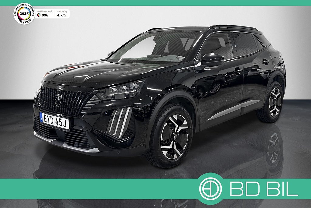 Peugeot 2008 1.2 PureTech 130HK GT NAV MASSAGE 360 KAMERA