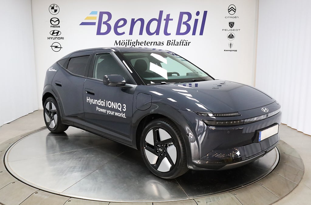 Hyundai Ioniq 3 Prime 61 kWh | Lagerbil | Stolsminne | 360°-kamera