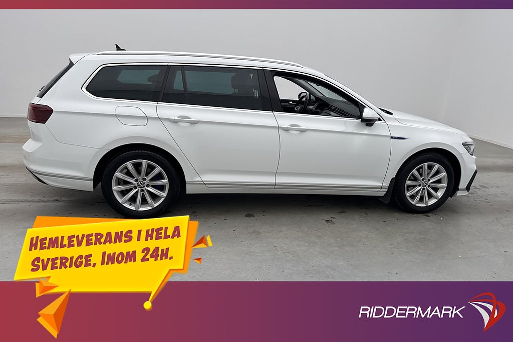 Volkswagen Passat 1.4 TSI GTE Värmare Kamera Drag Nav 1Ägare