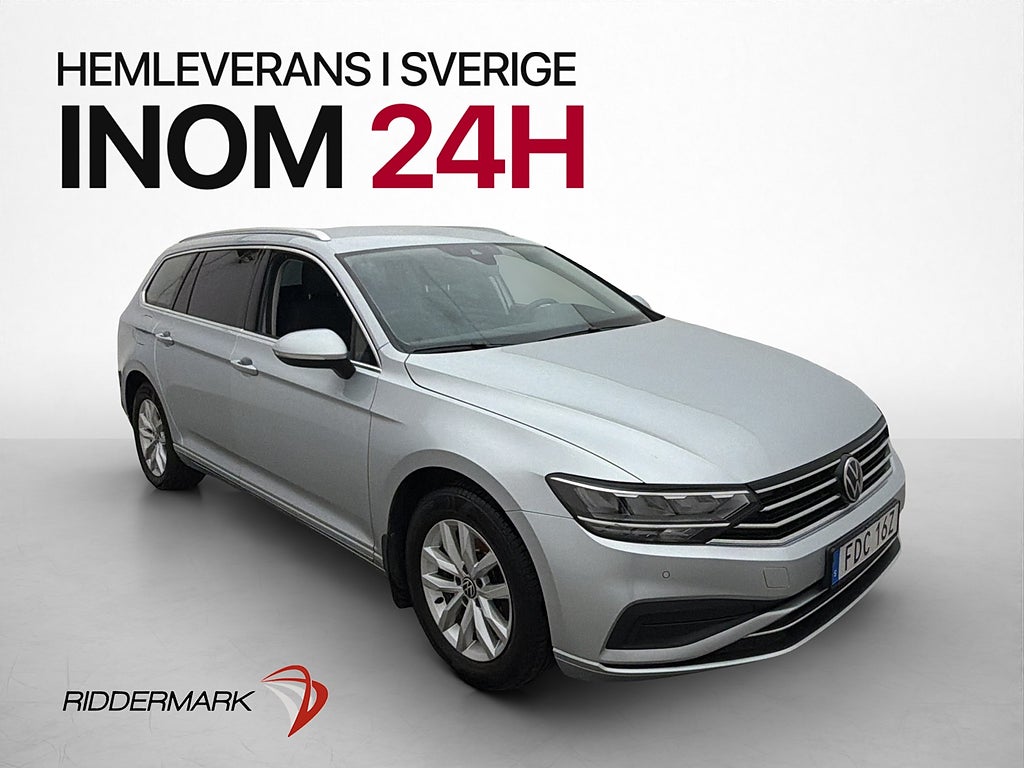 Volkswagen Passat Variant 1.5 TSI 150hk Drag Värmare Navi