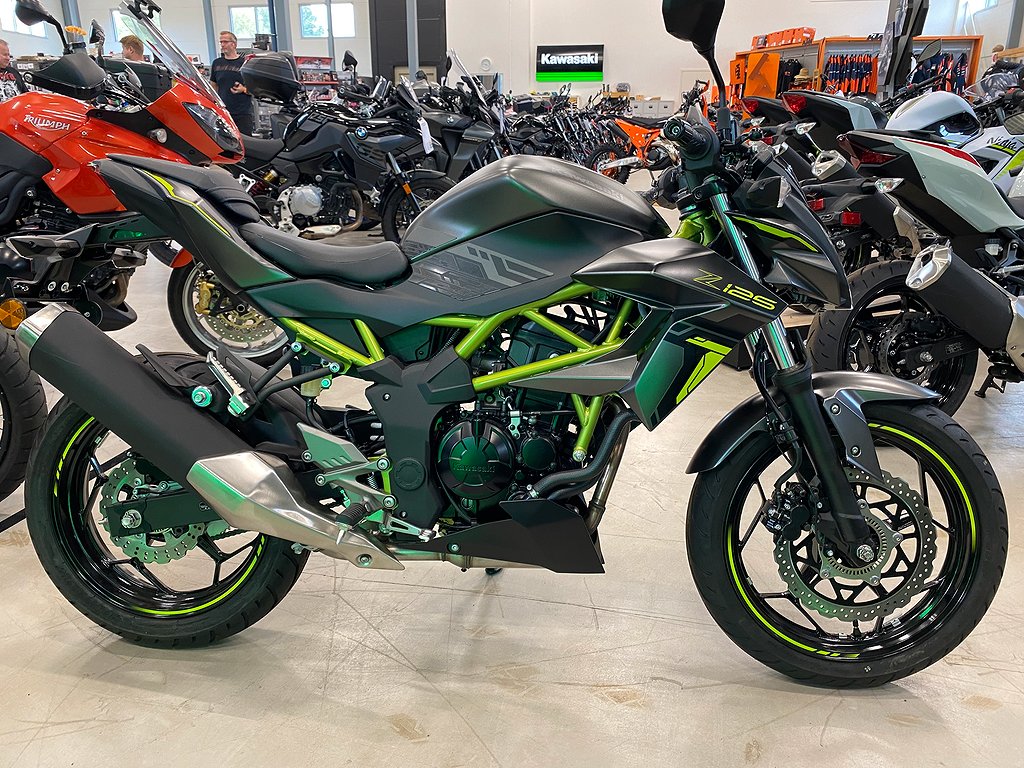 Kawasaki Z125 "Endast 1 kvar till detta pris"