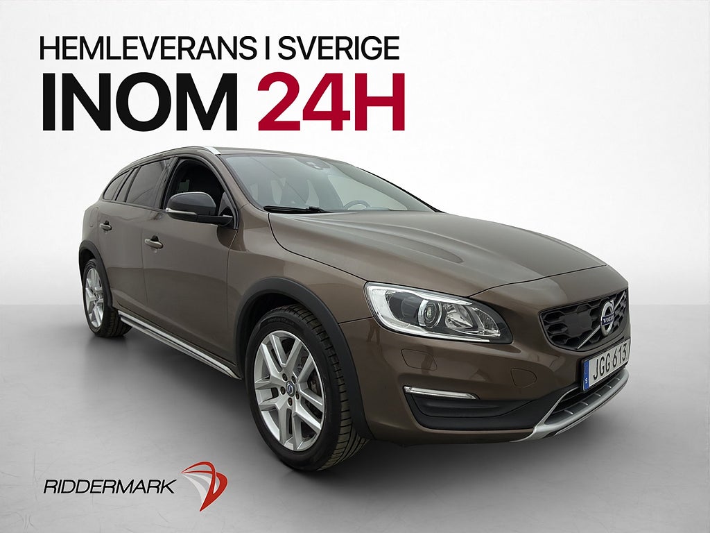 Volvo V60 Cross Country D4 AWD Summum Värmare VOC Läder