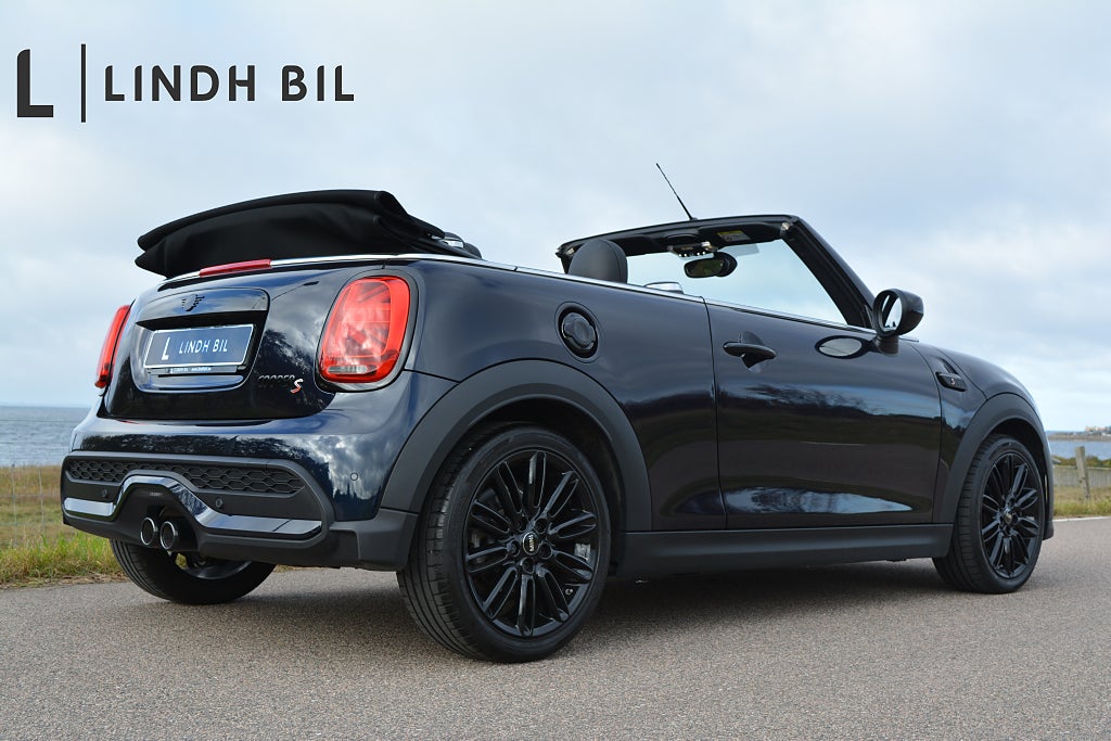MINI Cooper S CABRIOLET 178HK MAXIMIZE PADDLAR NAV PDC HUD UNION JACK