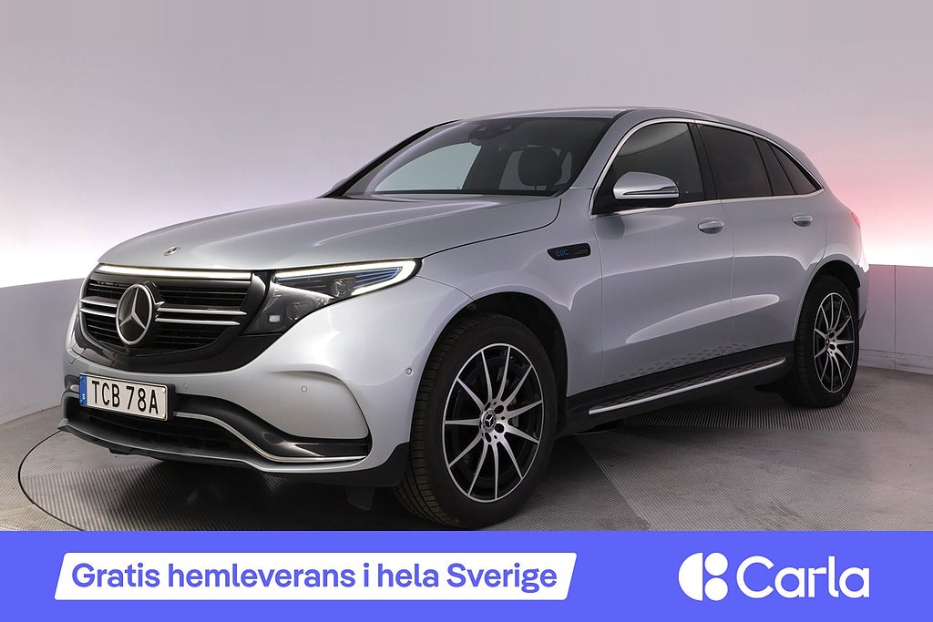 Mercedes-Benz EQC 400 4M AMG Pano Burmester BSM 360 Drag HUD