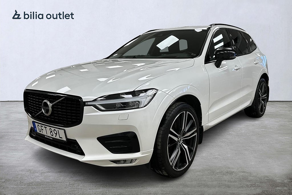 Volvo XC60 B5 AWD Geartronic R-Design Dragkrok 360° Pano Skinn B&W