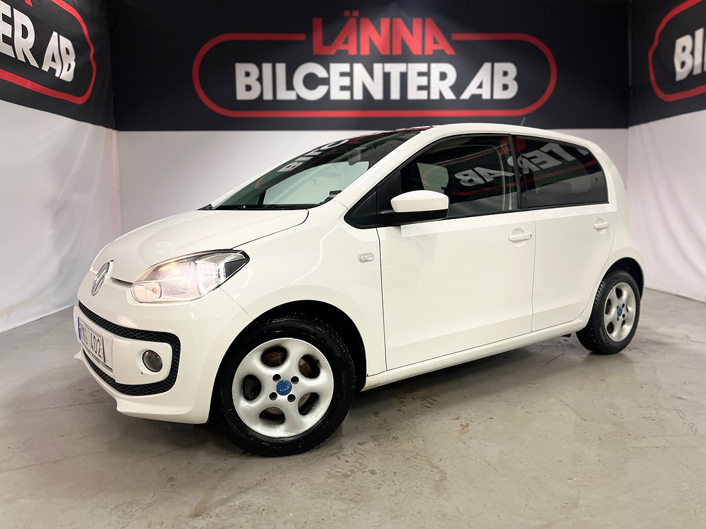 Volkswagen UP! 1.0 high up! Ny servad Taklucka PDC Låg års