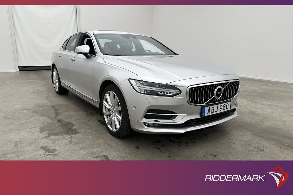 Volvo S90 T5 Inscription VOC Värm Taklucka Kamera Navi Skinn