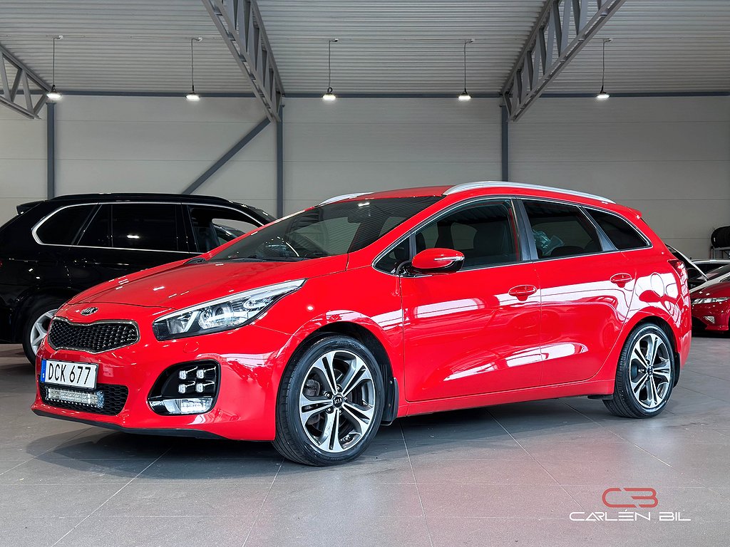 Kia CEED 1.6 CRDi GT-Line Navi Backkamera Dragkrok Ledramp