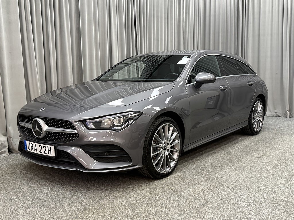 Mercedes-Benz CLA 250 e 218HK AMG Shooting Brake Värmare/Burmester/Drag