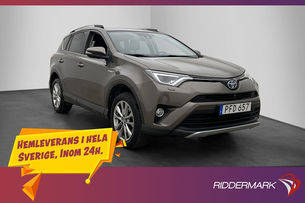 Toyota RAV4 Hybrid 2.5 CVT AWD 197hk Executive 360° Skinn