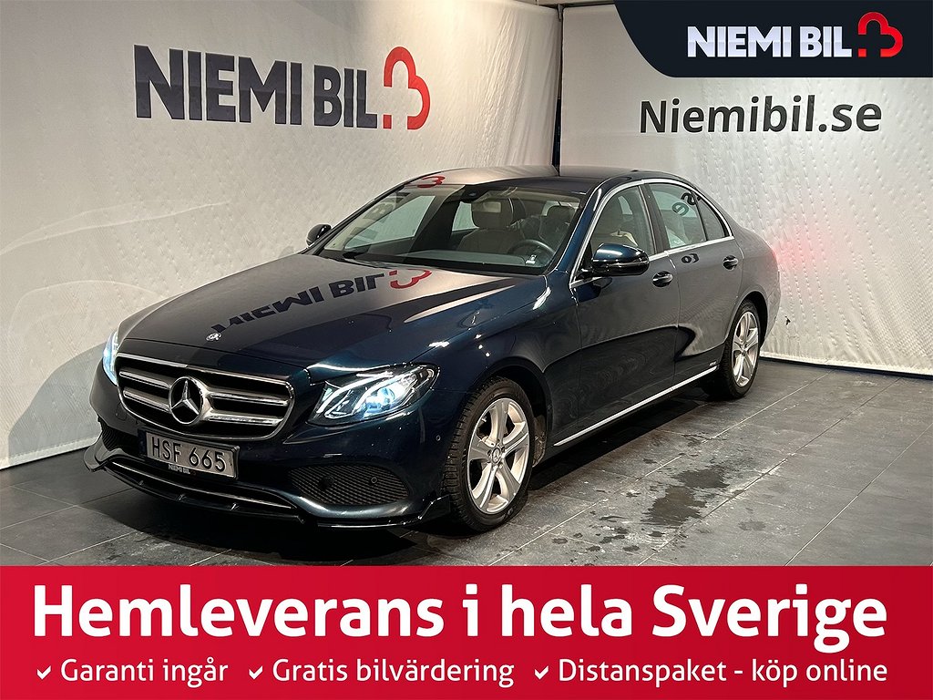 Mercedes-Benz E 220 d 9G-Tronic Kamkedja Kamera Motorvärmare