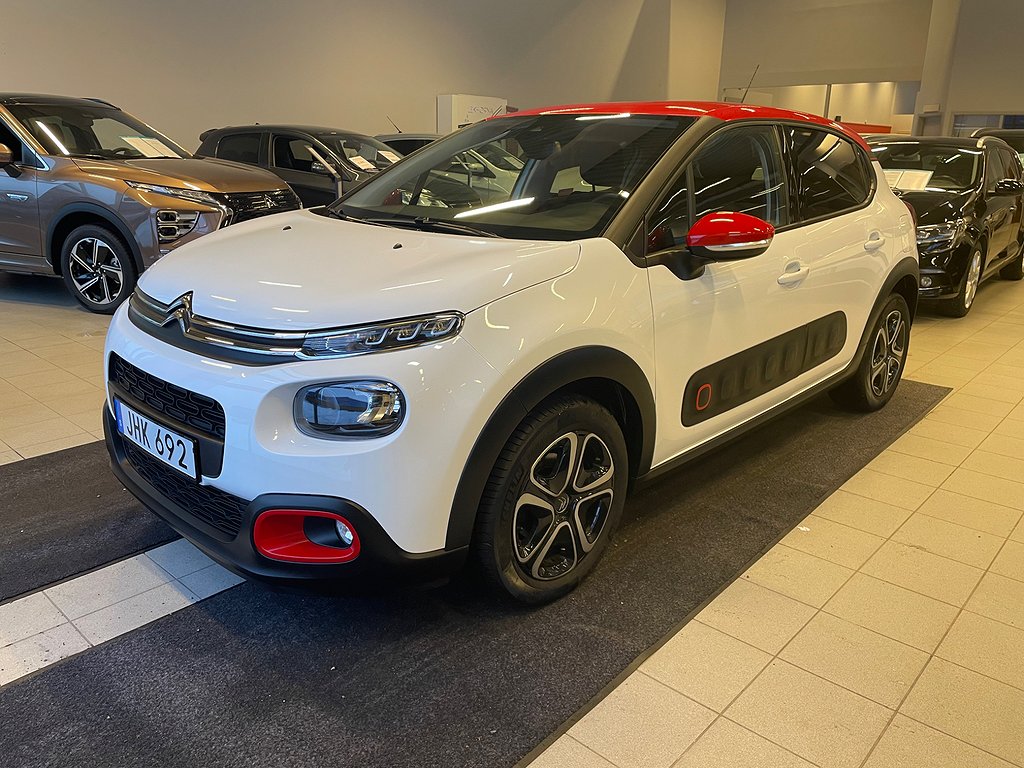 Citroën C3 1.2 VTi Euro 6, nyservad, SoV-hjul