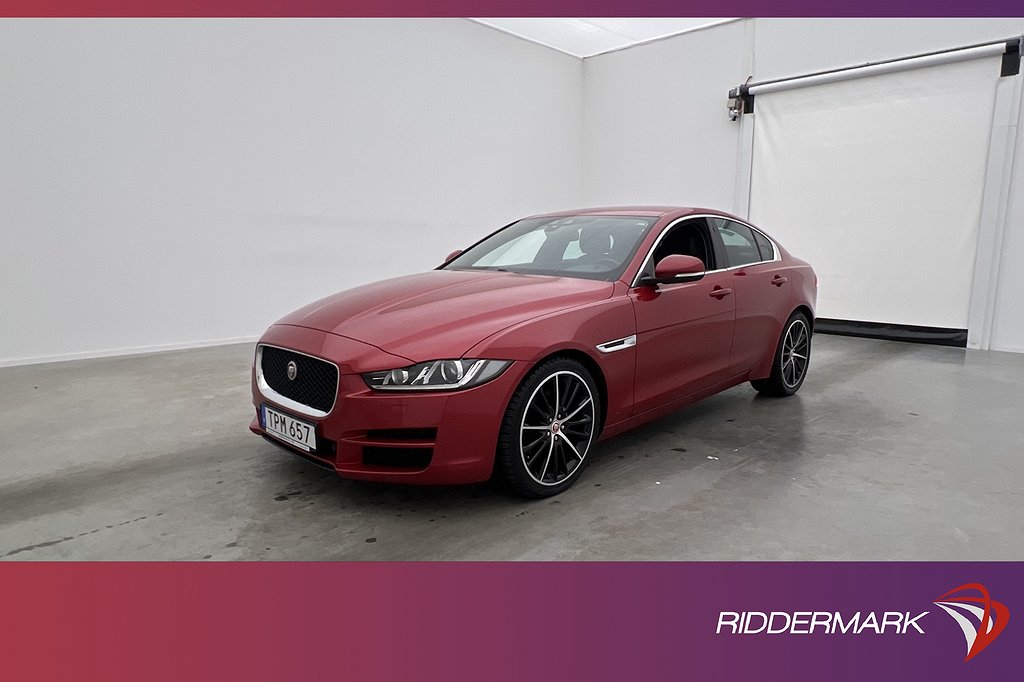 Jaguar XE 20d 180hk Prestige Värmare Skinn Sensorer Keyless