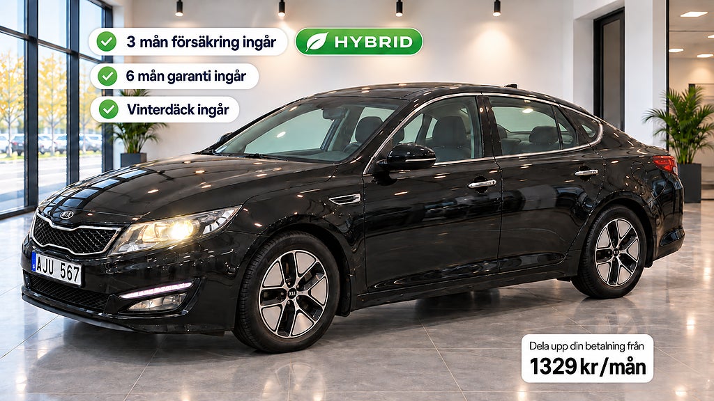 Kia Optima  Hybrid, Panoramatak, 190hk,Automat