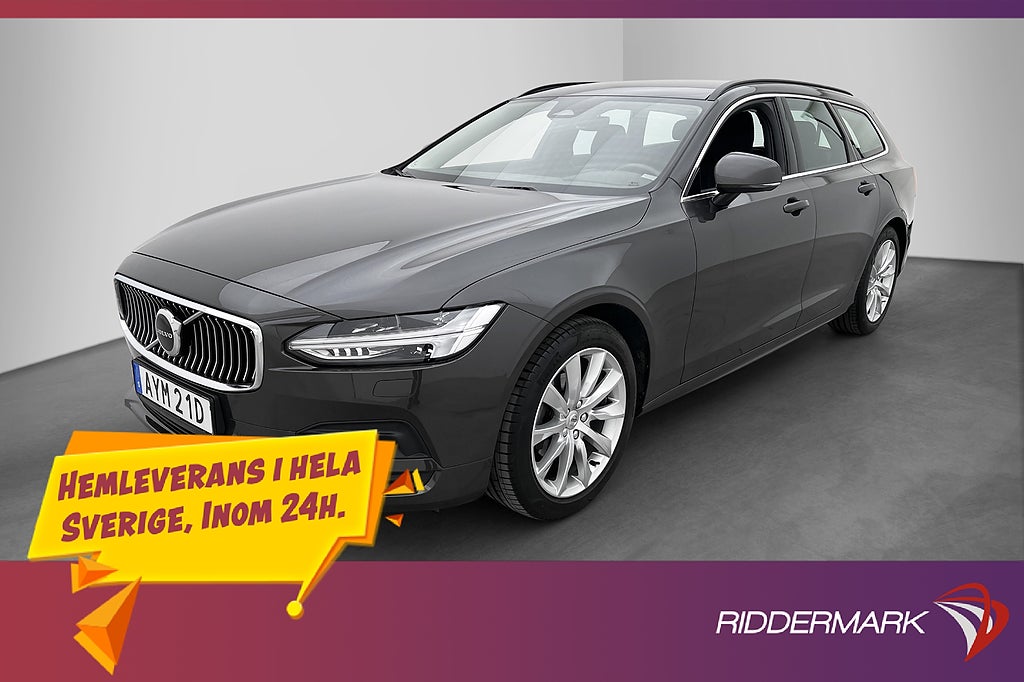 Volvo V90 B4 197hk Momentum Värmare Kamera Rattvärme