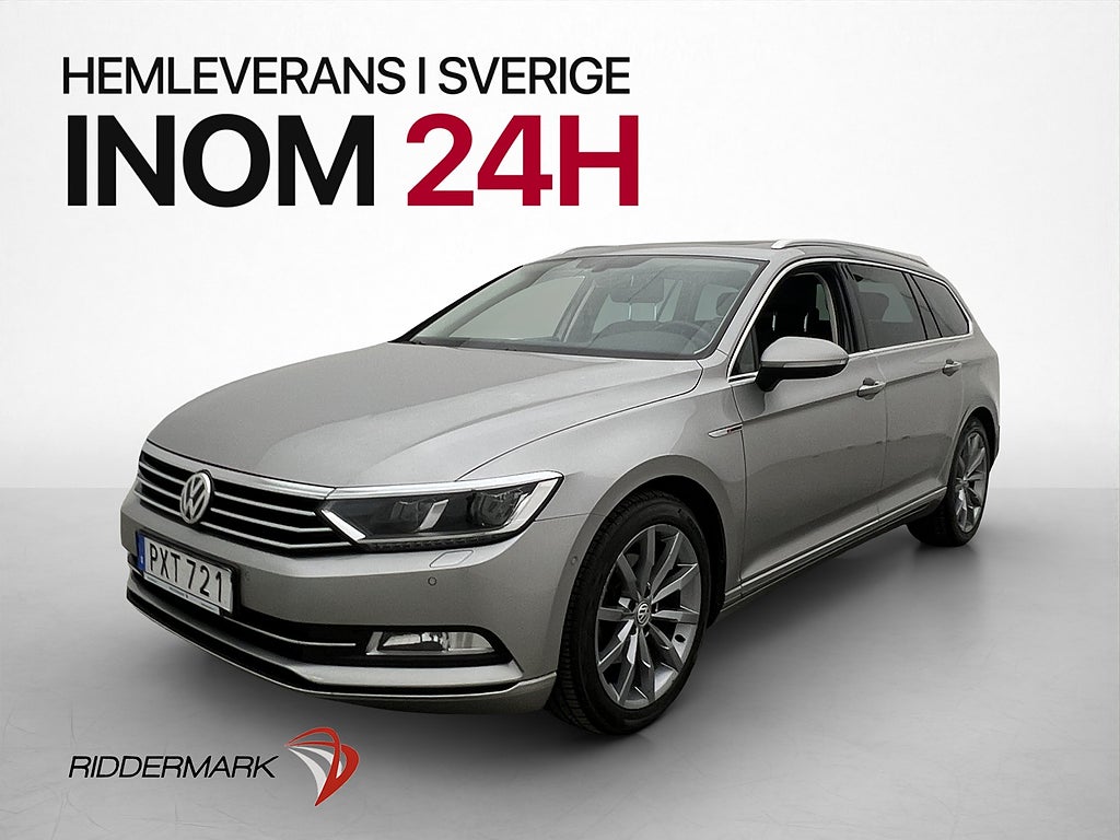 Volkswagen Passat 2.0 TDI 4M GT Skinn Drag Kamera Värmare