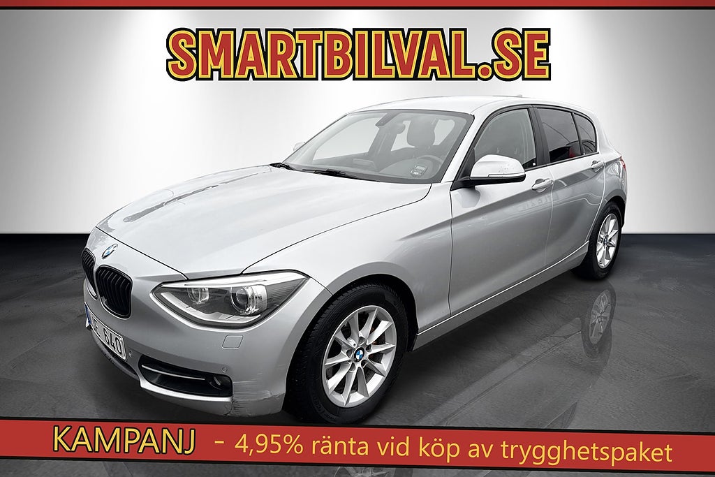 BMW 120D 5-dörrars Sport line Avbet 1142Kr/Månad Nyservad
