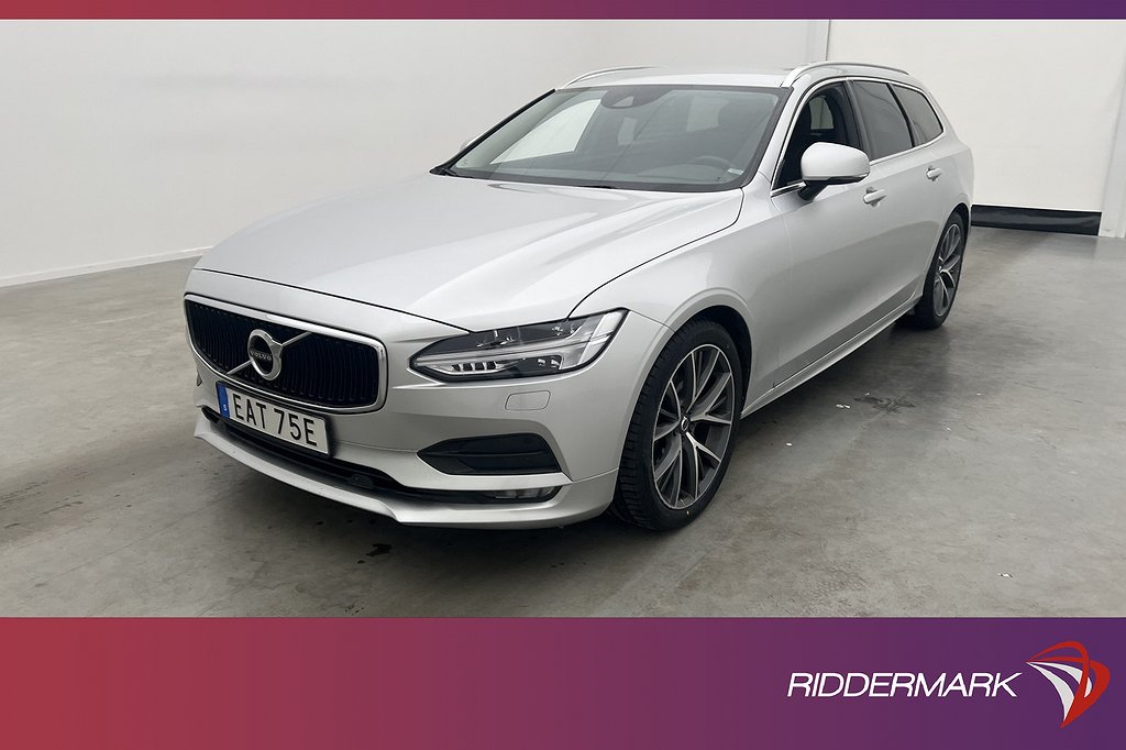 Volvo V90 D4 AWD 190hk Advanced VOC Värm Kamera Skinn Drag