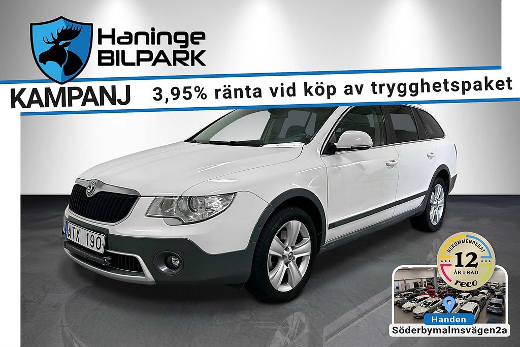 Skoda Superb 2.0 TDI 4x4 SUPERDEAL 3.95 % PDC/DRAG/BT/MoK
