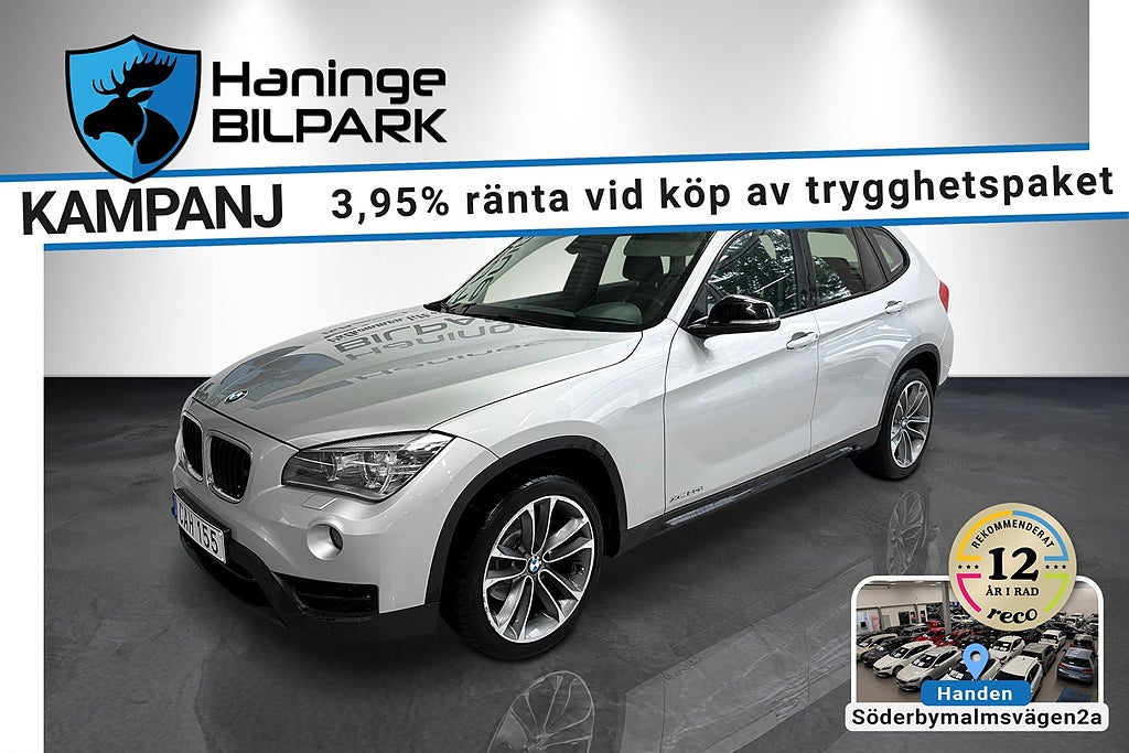 BMW X1 xDrive20d AUT Sport line/SUPERDEAL 3,95%/NYBES/DRAG/BT