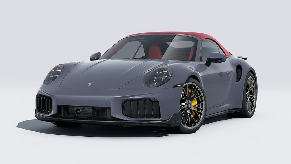 Porsche 911 992.2 Turbo S Cab MOMS Full Carbon Burmester Lift ACC