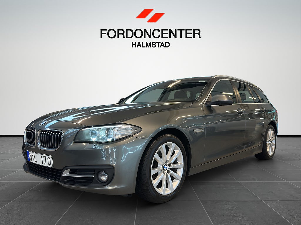 BMW 520d 184hk Touring Steptronic Eu6, Skinn|Drag|Rattvärme|HiFi