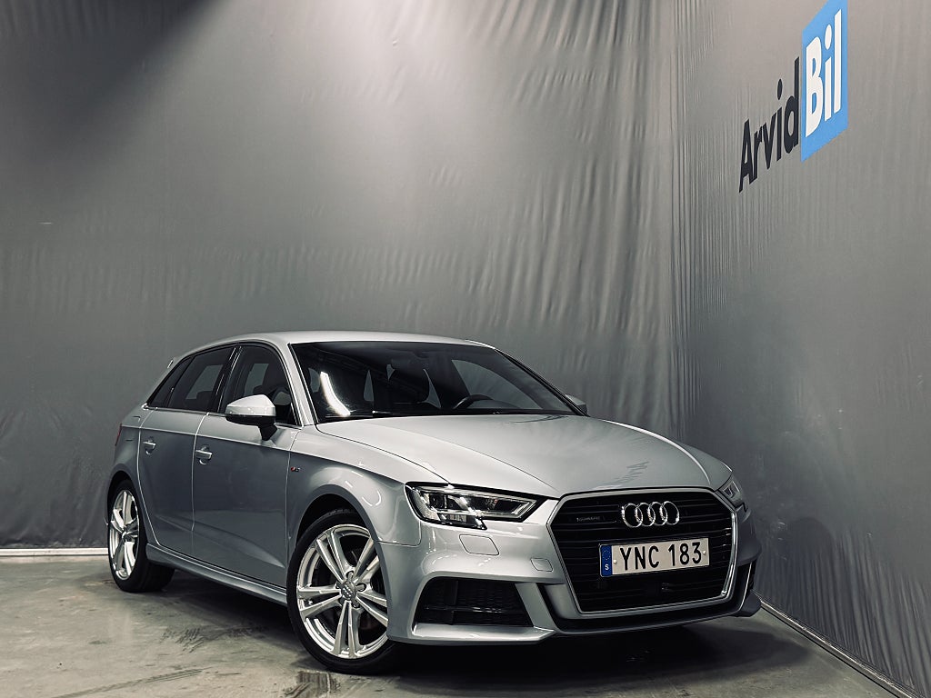 Audi A3 Sportback 2.0 TFSI Q S-Line Proline M&K Carplay PDC