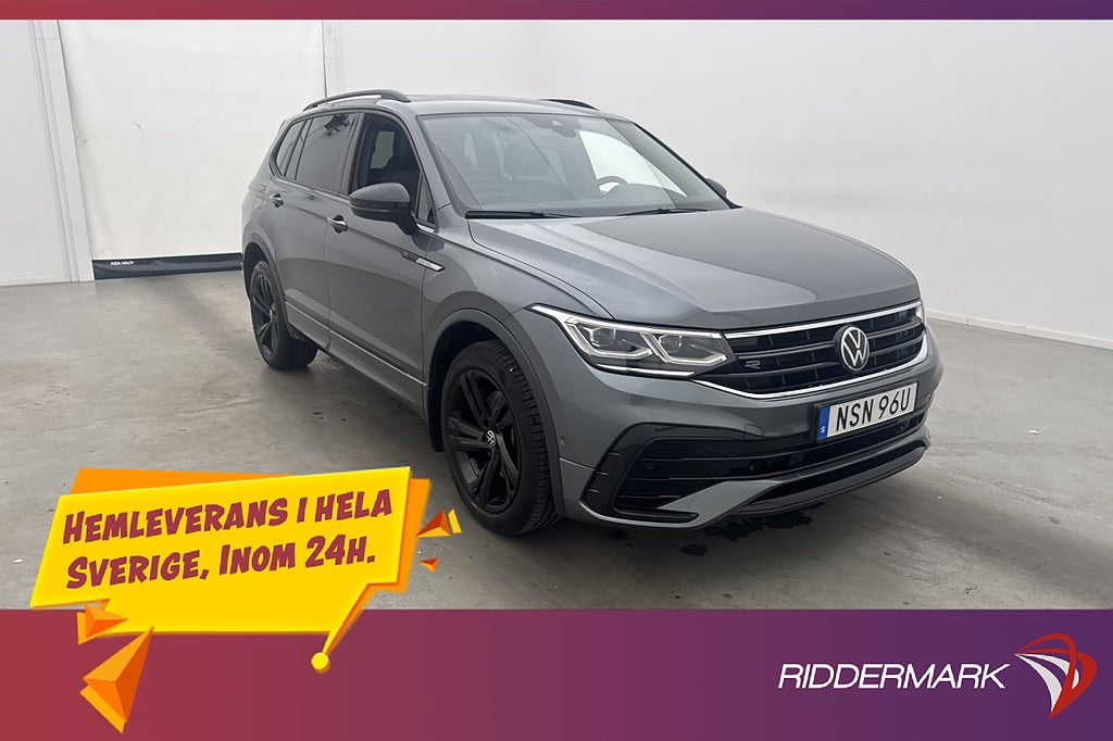 Volkswagen Tiguan Allspace TDI 4M R-Line 7-Sits Drag Värmare