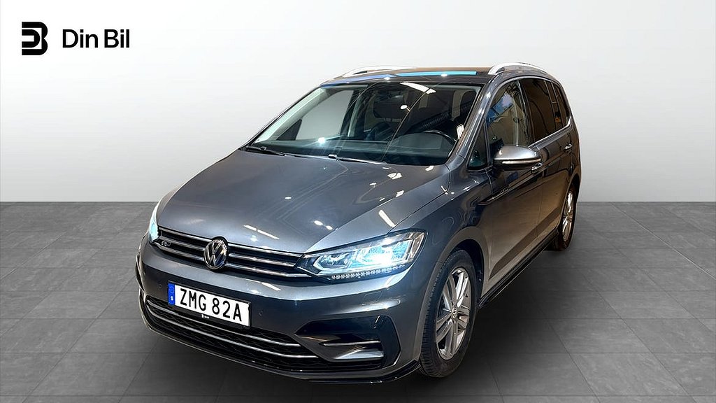 Volkswagen Touran TSI150 DSG R-Line/7sits/Plus/Drag