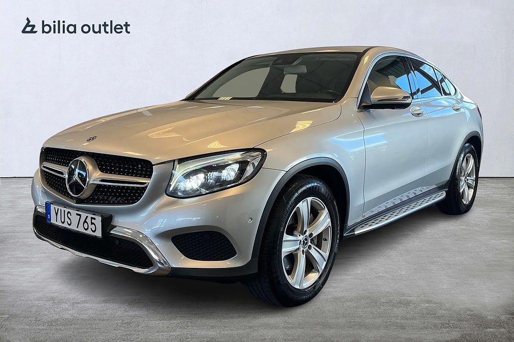 Mercedes-Benz GLC 220d Coupé 4M 170hk / Drag Värmare Burmester 360°kam