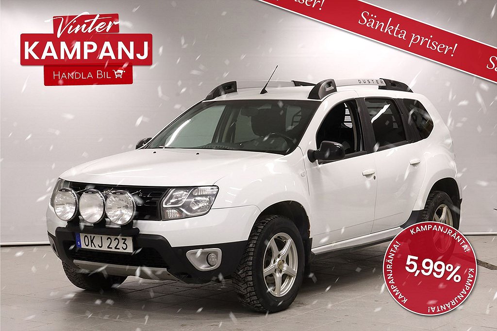 Dacia Duster 1.5 dCi 4x4 KAMPANJ Black Shadow M-Värm Drag Navi SoV