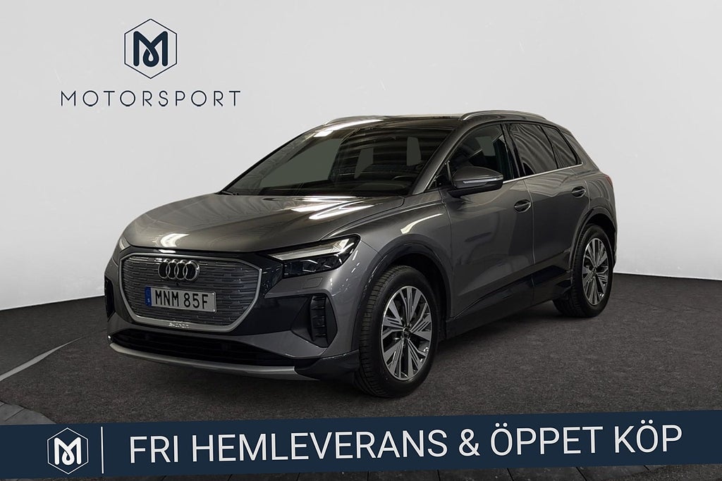 Audi Q4 E-Tron Q4 45 e-tron quattro Drag Värmepump B-kamera Adap-farth