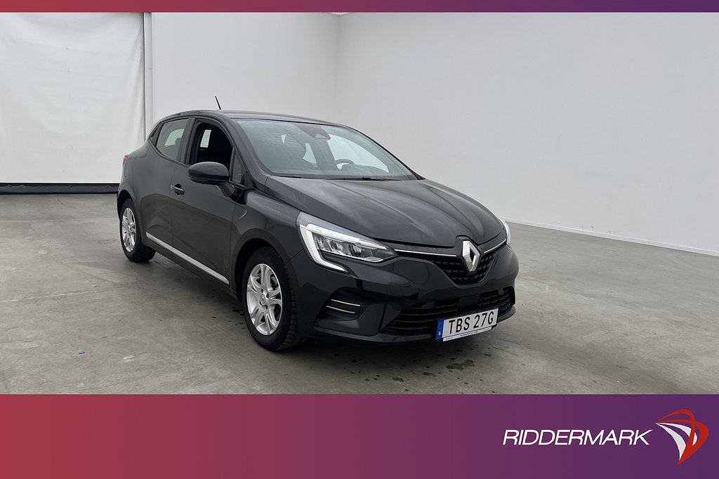 Renault Clio 1.0 TCe 100hk Sensorer CarPlay 4,95% RÄNTA