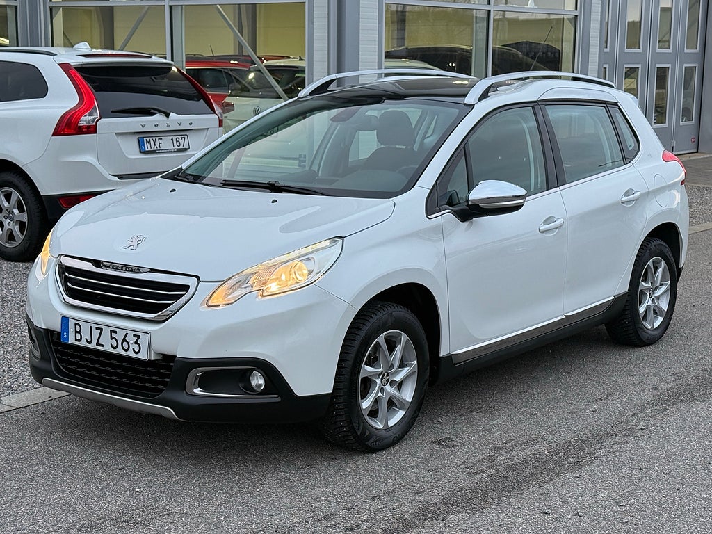 Peugeot 2008 1.6 e-HDi 114hk (Dragkrok, Glastak, Navi)