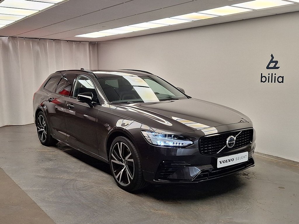 Volvo V90 Recharge T8 R-Design AWD 360 kamera Panorama Dragkrok