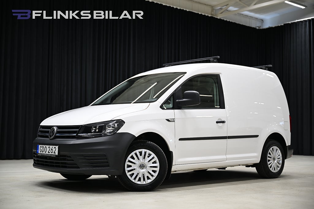 Volkswagen Caddy 2.0 TDI 75HK Drag|Inredning|Värmare|EnÄgare|Leasbar
