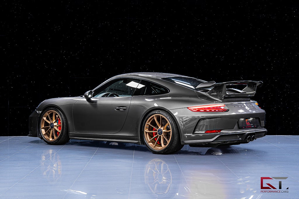 Porsche 911 991.2 GT3 PDK SvSåld Skalstolar Clubsport Kolfiber BOSE