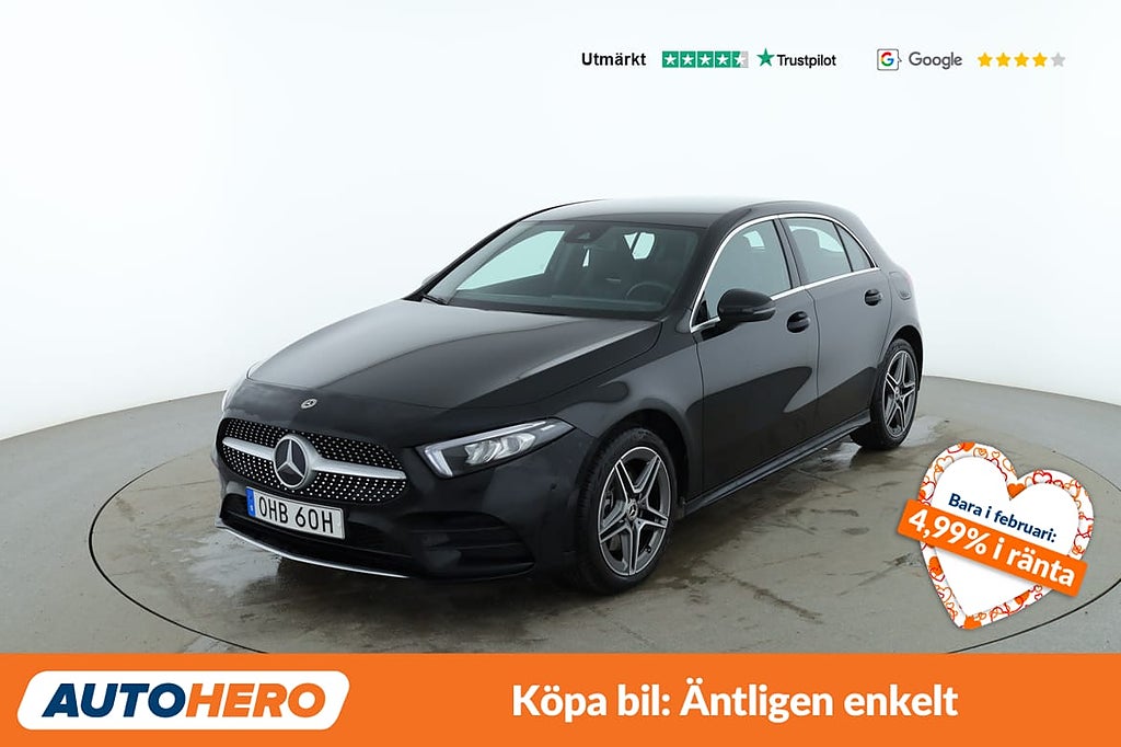 Mercedes-Benz A 250 e AMG Line / Värmare, Backkamera