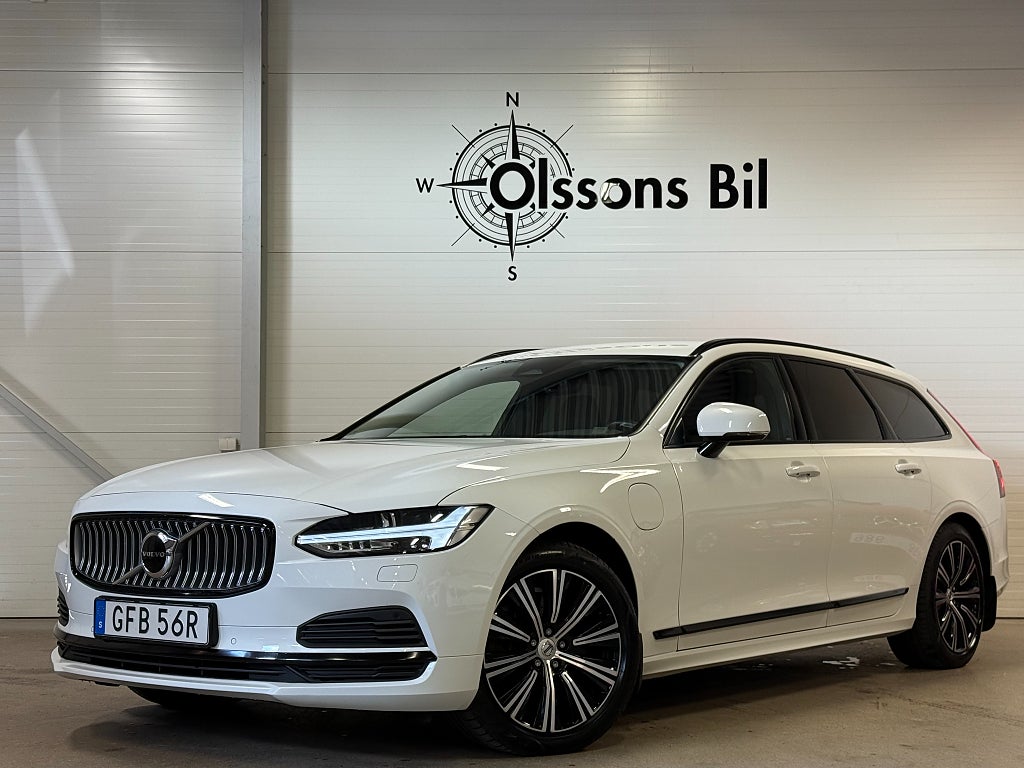 Volvo V90 Recharge T6 AWD Inscription Drag BLIS Läder MOMS