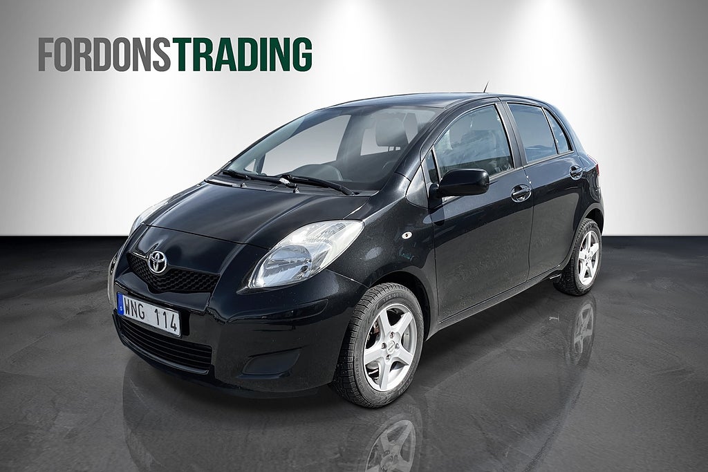 Toyota Yaris 5-dörrar 1.0 VVT-i Manuell 69hk Välvårdad!