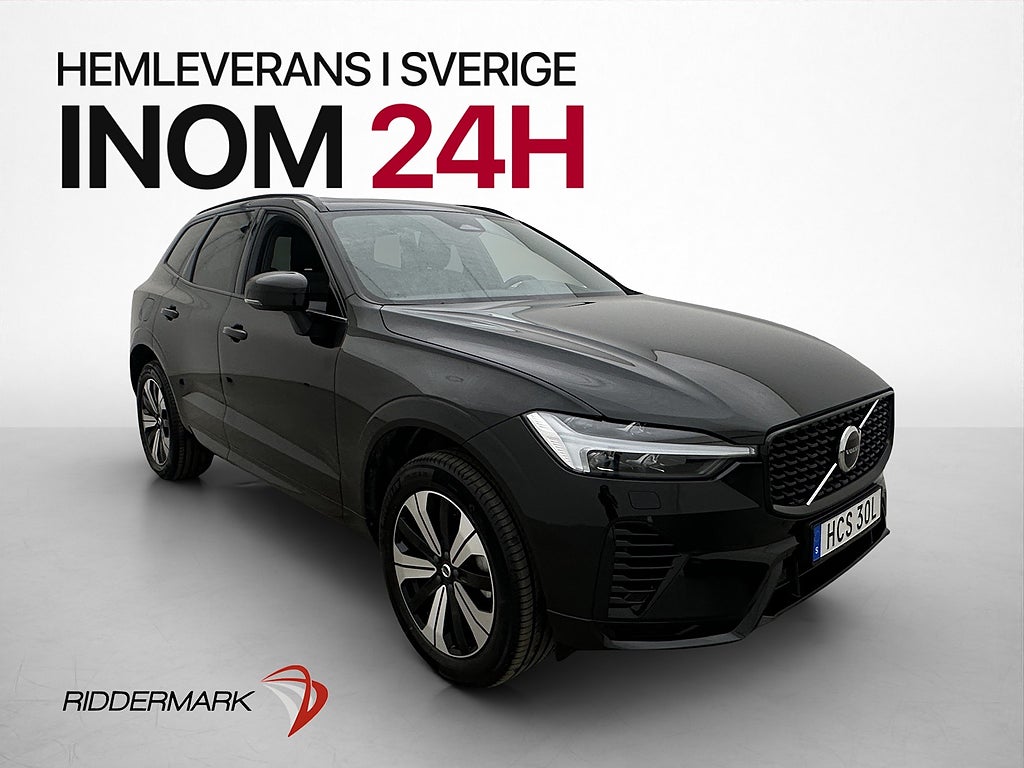 Volvo XC60 Recharge T6 AWD Plus Dark Värm Pano H/K Drag MOMS