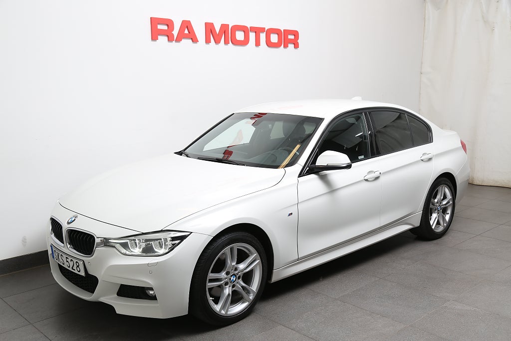 BMW 320D xDrive 190hk M Sport Aut Sedan Navi Skinn Kamera Drag 2018