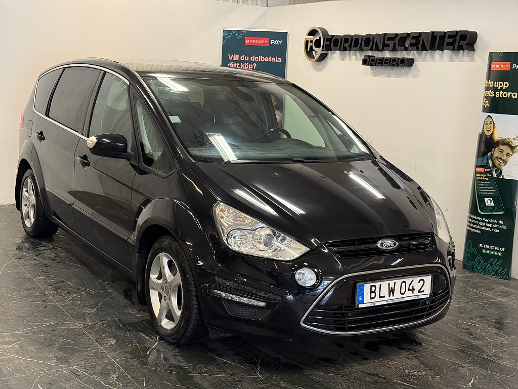 Ford S-Max 2.0 TDCi Business 7-Sits Automat Drag Panorama Nybes