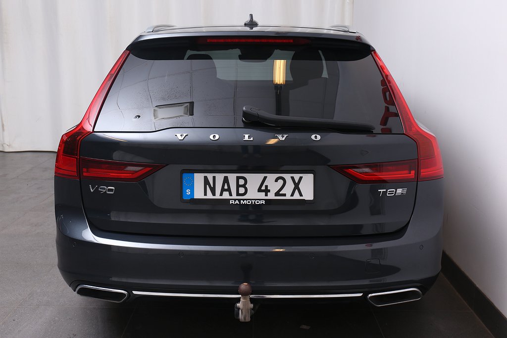 Volvo V90 Recharge T8 392hk Inscription AWD Aut H/K VOC Drag 2020