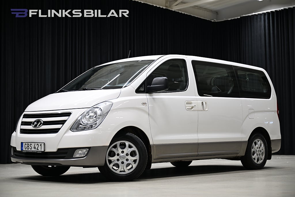 Hyundai H-1 Travel 2.5 CRDi 170HK Automat|8-Sits|GPS|Backkamera