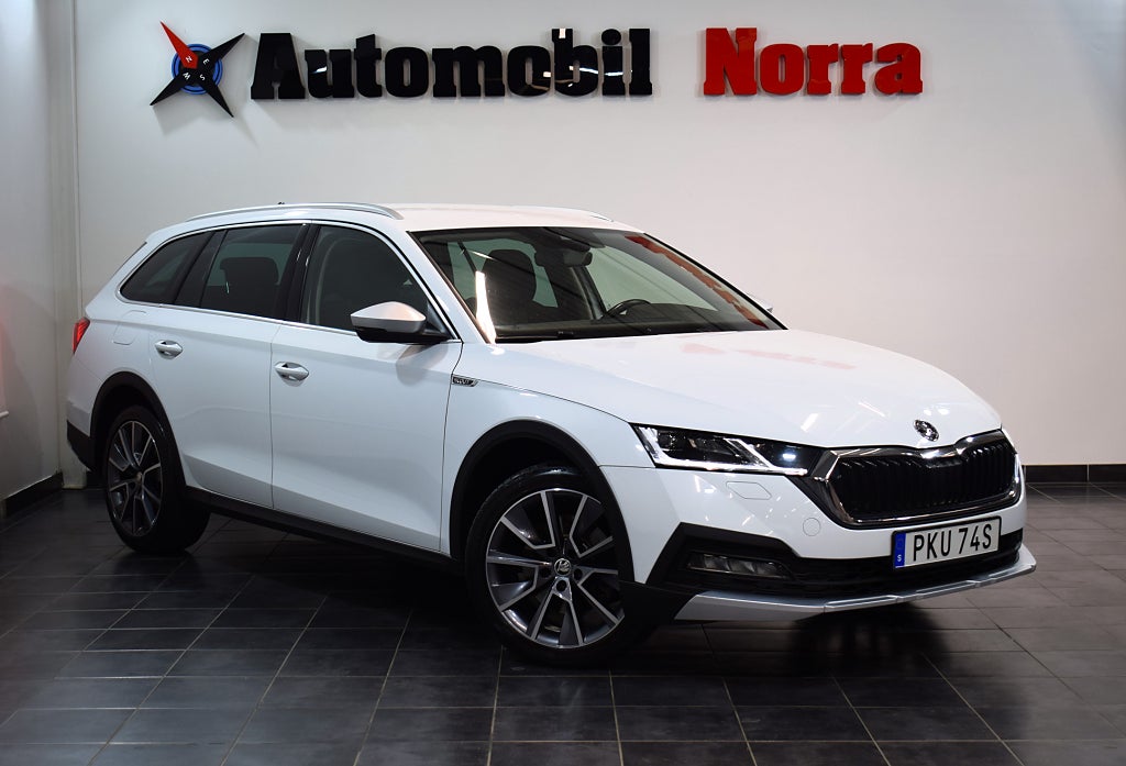 Skoda Octavia Scout 2.0 TDI 4x4 Auto Drag D-värmare Cockpit